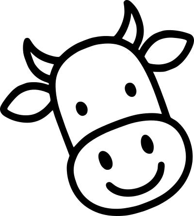 Moo's Pressure Washing Cow Icon